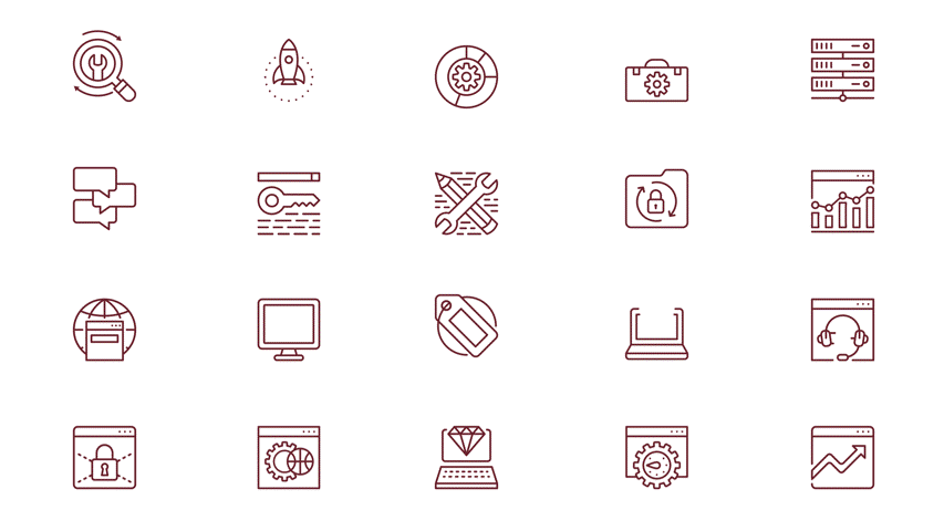 Free Web Development Animated GIF Icon pack 2 - Keynote - PPT & Google ...