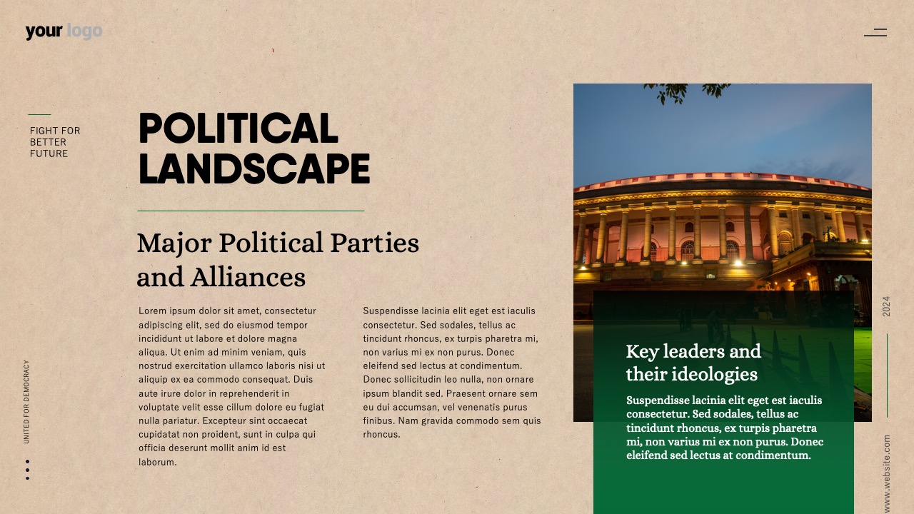 Download free Elections Template PPT & Google Slides Download